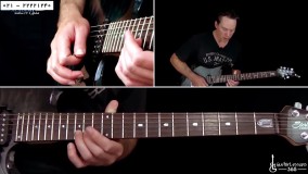 آموزش گیتا رالکتریک-نت خوانی گیتار- گیتار کلاسیک-از بین بردن صدای اضافه ی سیم