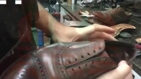 کیف و کفش چرم- آموزش چرم دوزی-بازسازی کفش آلن