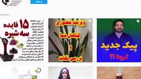 Popular Persian hashtag