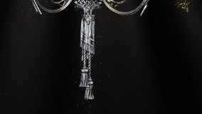 دیوارکوب فانتزی برنزی 2 شاخه