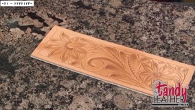 حکاکی روی چرم-حکاکی با هویه-ایجاد خطوط حاشیه