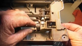 Singer 301A  آموزش تعمیر چرخ خیاطی-برداشتن و تعویض قلاب در چرخ خیاطی