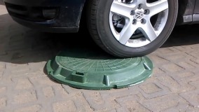 تست پایداری دریچه منهول کامپوزیت