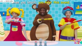 هایت را مسواک بزن-mother goose clubآموزش زبان به کودکان- آموزش مجموعه