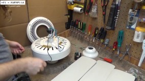 تعمیر پنکه-آموزش تعمیر پنکه زمینی-تعمیر خرابی خازن الکتریکی پنکه