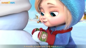 زبان به کودکان-دانلود انیمیشن آموزشی دیو اند آوا-توپ برفی