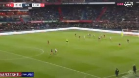 گل هوشمندانه بازیکن فاینورد روی پاس جهانبخش