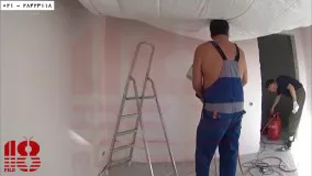 اجرای آسمان مجازی  - فیلم نصب آسمان مجازی- نصب ستاره برای سقف کشسان
