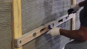 نصب سنگ آنتیک-آموزش مرحله به مرحله نصب سنگ مصنوعی به روش دوغاب کاری