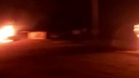 افراد ناشناس کپرهای گردشگری چابهار را آتش زدند