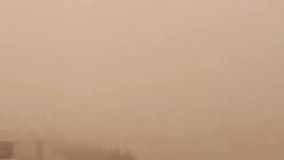 آسمان اهواز تیره شد