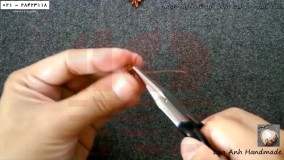 ساخت زیورآلات مسی-زیورآلات دست ساز-زیورآلات- (دستبند مسی با مروارید سفید)