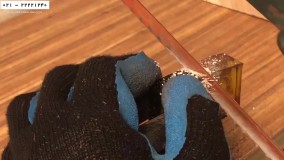 ساخت زیورآلات رزینی-زیورآلات دست ساز-آویز رزینی شفاف با طرح داخلی با چوب