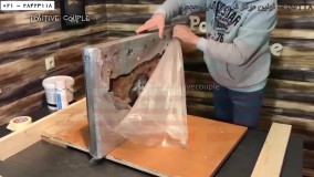 روش کار با رزین اپوکسی - نحوه کار با رزین اپوکسی -( مخلوط آلومینیوم دراپوکسی)