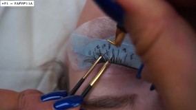 و لمینت ابرو - لمینت مژه حرفه ای (قرینه سازی ابرو ها)