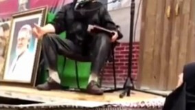 سخنرانی تند سعید قاسمی در مراسم نادر طالب‌زاده