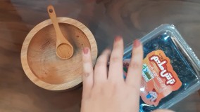 زغال اخته ظرفی ترش طعم