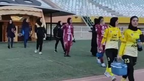 ورود زنان سپاهانی به ورزشگاه نقش‌ جهان