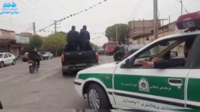 چرخاندن اراذل و اوباش بازداشتی در سطح شهر قزوین