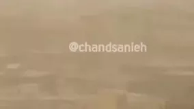 اوضاع بحرانی قصرشیرین در پی وقوع گرد و خاک