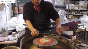 سفالگری برای کودکان-سفالگری با چرخ-ساخت فانوس سفال