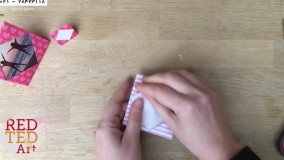ساخت اوریگامی -آموزش اوریگامی  - آموزش ساده و سریع
