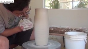 سفالگری با چرخ-آموزش سفال و سفالگری-استفاده از سدیم سیلیکات