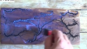 لیختنبرگ-نقاشی با آتش-روش صحسح برای اعمال اپوکسی