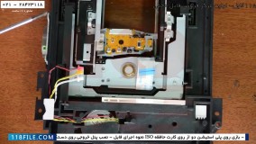تعمیر پلی استیشن 2-  تعویض لیزر PS2-نحوه تعویض لیزر پلی استیشن