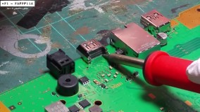 تعمیر پلی استیشن4- آموزش تعمیر برد-  پلی استیشن