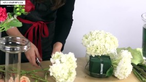 حرفه ای گل آرایی-تکنیک های آموزش گل آرایی-نحوه چیدمان گل و تزئین گل