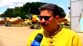 پرواز نخسین تاکسی هوایی در آسمان قزوین