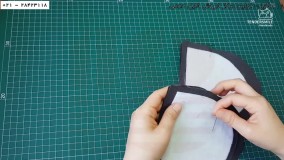 دوخت سرویس آشپزخانه-آموزش تصویری دوخت سرویس آشپزخانه-( دوخت دستکش )