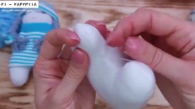 آموزش دوخت عروسک جورابی-آموزش ساخت عروسک جورابی جدید-دوخت عروسک گربه