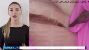 آرایش دائمی ابروی Ombre - آموزش تتو صورت - آموزش فیبروز ابرو