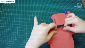 آموزش دوخت سرویس آشپزخانه-آموزش دوخت روتختی-( روش دوخت دستکش آشپزخانه )