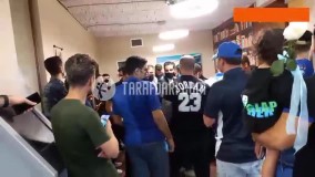 تصاویری از استقبال مردم از آبی‌ها در مهرآباد