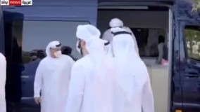 تشییع و تدفین شیخ خلیفه رییس دولت امارات - ابوظبی
