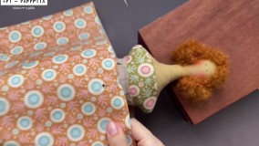عروسک تیلدا- آموزش ساخت عروسک-دامن برای عروسک تیلدا