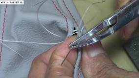 تودوزی خودرو-اصول تودوزی خودرو-دوخت پوشش لیور دنده خودرو(قسمت دوم)