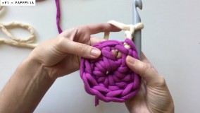 پادری تریکو بافی-بافت پتو با تریکو بدون قلاب-آموزش بافت پادری مدل شماره4