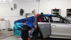 آموزش نصب کاور خودرو - کاور بدنه خودرو- نصب کاورخودرو کاور بدنه ماشین