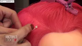 اکستنشن مو-آسان ترین روش اکستنشن مو-نصب اکستنشن مو با میکرو رینگ
