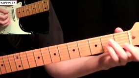 آکورد ها در گیتار الکتریک-روش Caged با استفاده از آکوردهای مینور و ماژور