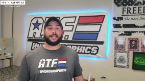 آموزش  هیدروگرافیک خودرو - نکاتی برای چاپ هیدروگرافیک