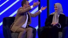 در آغوش گرفتن زوج سرشناس در تاکشوی معروف