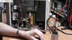 تعمیر مایکروویو-آموزش تصویری تعمیر مایکروویو- تعمیر برد کنترل پنل