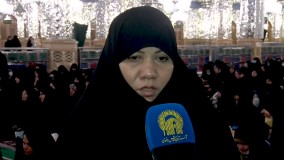 اجتماع بزرگ بانوان فعال قرآنی در حرم مطهر رضوی