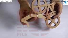 ساخت آبنما سنگی - ساخت آبنما - آبنما طرح دوچرخه با کارتن