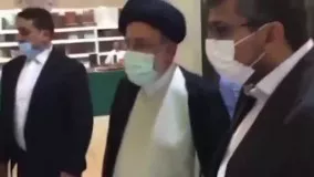 بازدید سرزده رئیس‌جمهوری از نمایشگاه کتاب